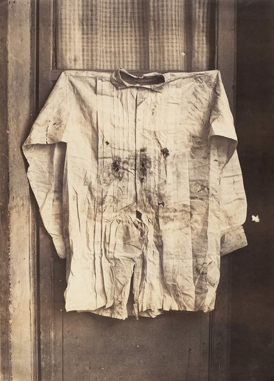 The Shirt of the Emperor, Worn during His Execution, 1867 by Francois Aubert