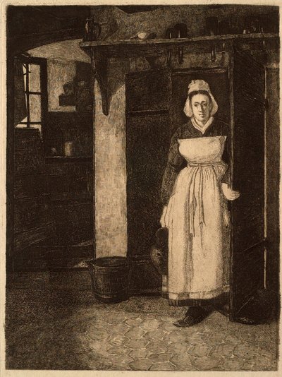 At the Cellar Door: A Cook by François Bonvin