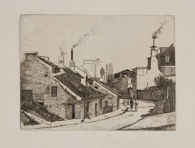 The Street of the Lark Field by François Bonvin