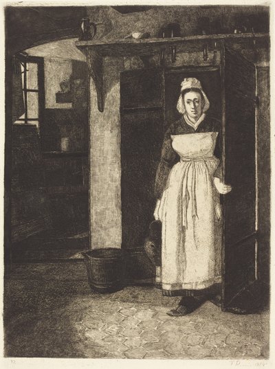 The Basement Door by François Bonvin