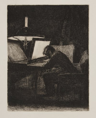 The Printmaker by François Bonvin