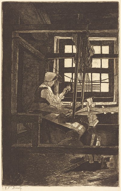 Weaver by François Bonvin