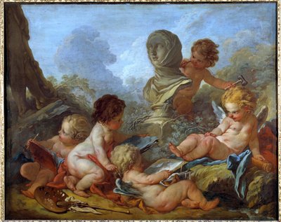 Allegory of the Arts by François Boucher