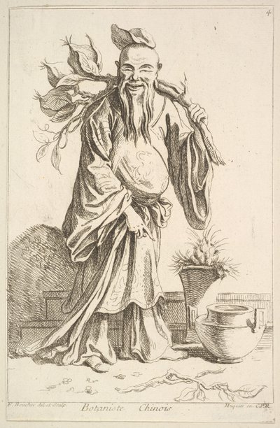 Chinese Botanist by François Boucher