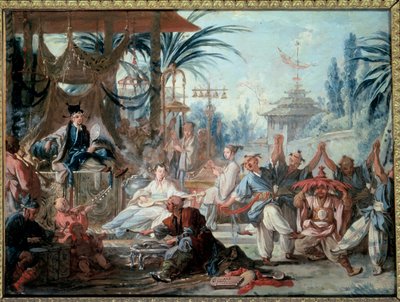 Chinoiserie: Chinese Dance by François Boucher