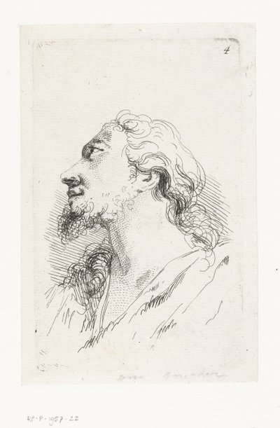 Head of Christ by François Boucher