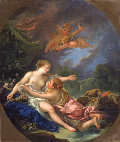 Jupiter and Callisto by François Boucher
