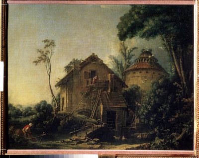 The Windmill by François Boucher