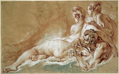 Naiads and Triton by François Boucher