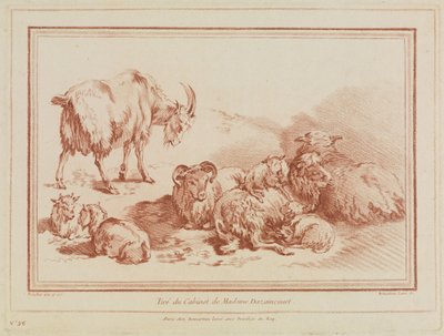 Flock of Sheep by François Boucher