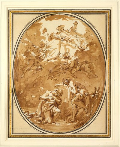 The Baptism of Christ by François Boucher