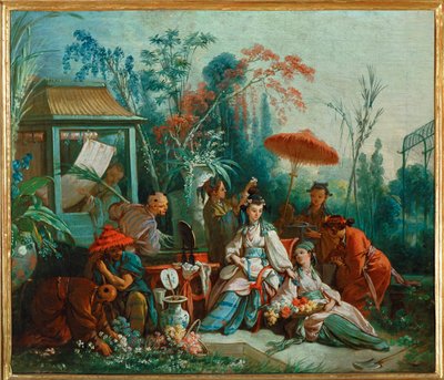 The Chinese Garden by Francois Boucher