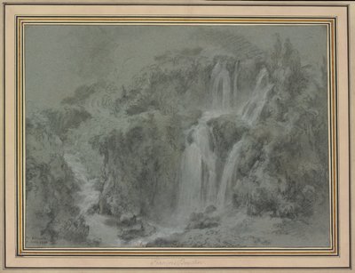 The Waterfalls of Tivoli by François Boucher