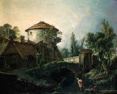 The Windmill by François Boucher