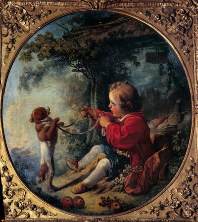 The Scientist Dog by François Boucher