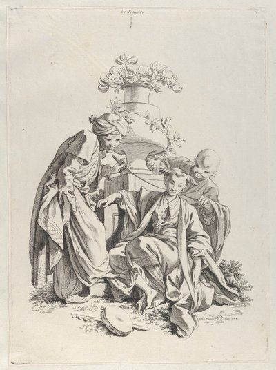 Touch, from The Five Senses by François Boucher