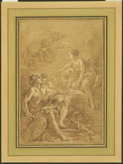 Venus Commanding Vulcan to Make Arms for Aeneas by François Boucher