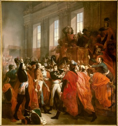 Bonaparte and the Council of Five Hundred at St. Cloud by Francois Bouchot