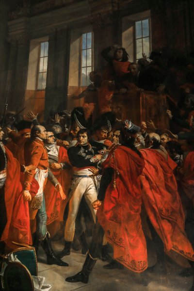 General Bonaparte at the Five Hundreds Council in Saint-Cloud by Francois Bouchot