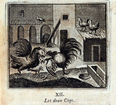 Both Cocks by Francois Chauveau