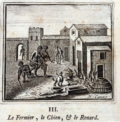 The Farmer, the Dog, and the Fox by Francois Chauveau