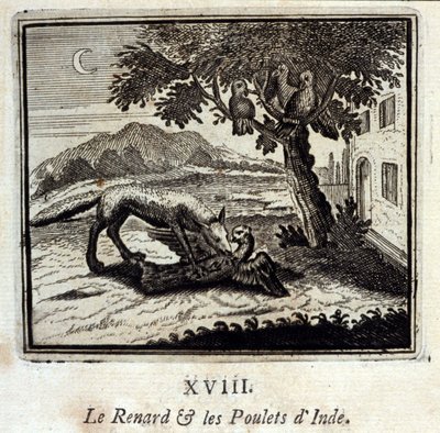 The Fox and the Chickens of India by Francois Chauveau