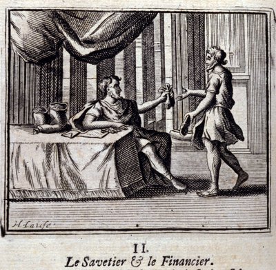 The Cobbler and the Finder by Francois Chauveau