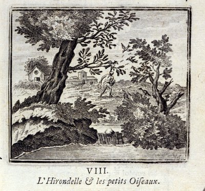 The Swallow and the Little Birds by Francois Chauveau