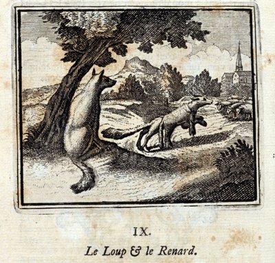 The Wolf and the Fox by Francois Chauveau