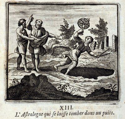 The Astrologer Who Drops into a Well by Francois Chauveau