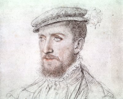Gaspard de Coligny by François Clouet