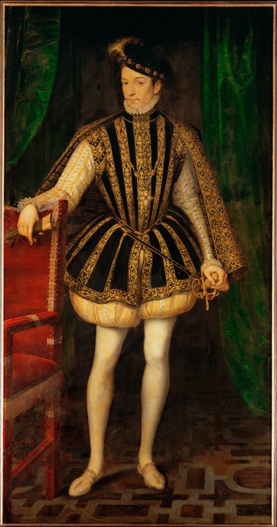 King Charles IX of France by François Clouet
