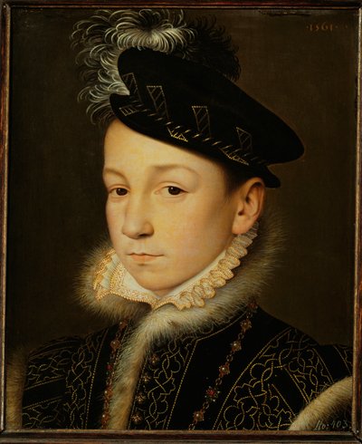 King Charles IX of France by François Clouet