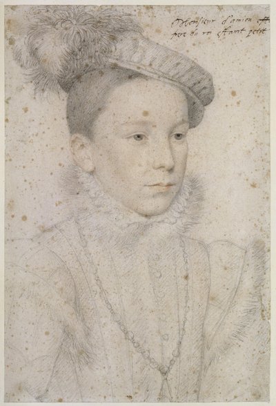 Portrait of Henri, the Future King Henry III by François Clouet