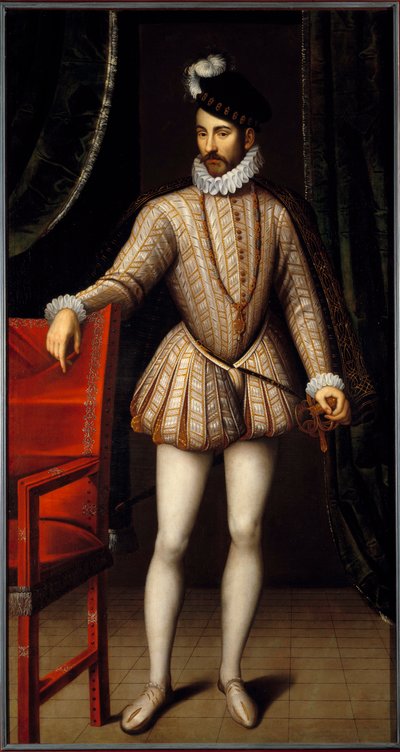 Portrait of Charles IX, King of France by François Clouet