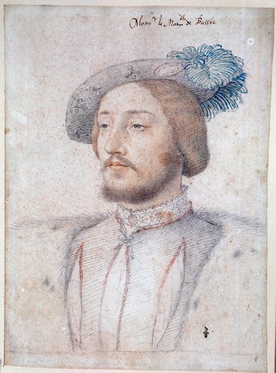 Portrait of Charles de Cosse, Count of Brissac, Marechal of France by François Clouet