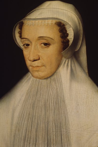 Portrait of Marguerite de Valois by François Clouet