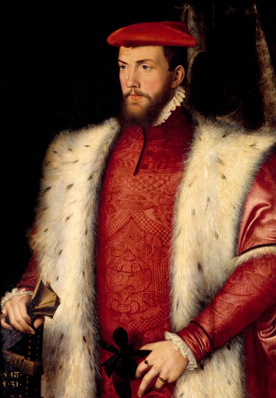 Portrait of Odet de Coligny (1517-1571) Cardinal de Chatillon by François Clouet