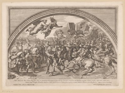 Meeting Between Pope Leo I the Great and Attila the Hun by Francois Collignon