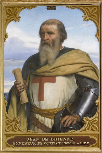 John of Brienne, King of Jerusalem by Francois Edouard Picot
