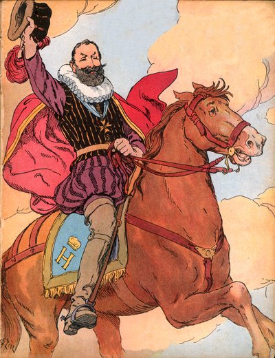 King Henry IV (illustration) by Francois Edouard Zier