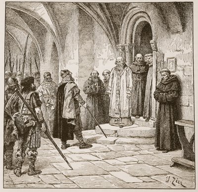 Swein Demanding Ransom, Illustration from 