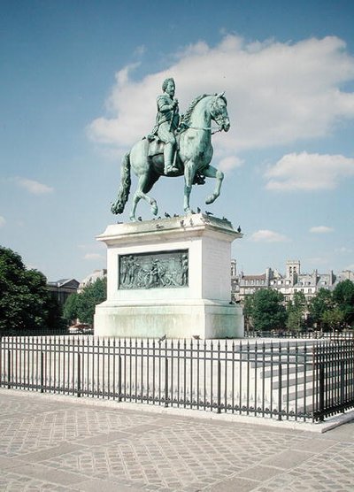Equestrian statue of Henri IV by Francois Frederic Lemot