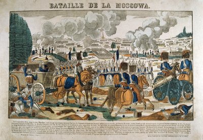 Battle of Borodino, Russia, 7 September 1812 by Francois Georgin