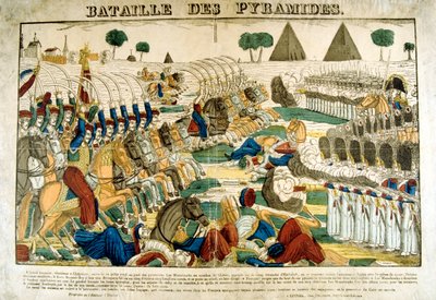 Battle of the Pyramids, 21 June, 1798 by Francois Georgin