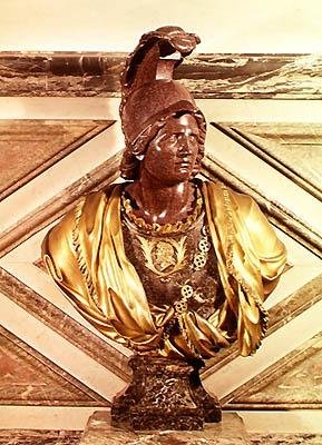 Bust of Alexander the Great (356-323 BC) 1684 by Francois Girardon