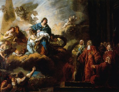 The Birth of the Dauphin, 22 August 1781 by Francois Guillaume Menageot