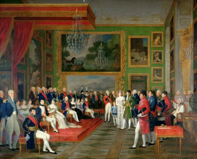 Wedding of Prince Eugène de Beauharnais and Princess Augusta of Bavaria, January 13, 1806 by Francois Guillaume Menageot