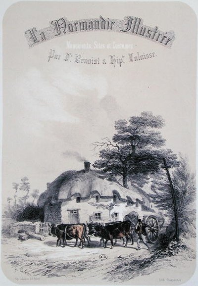 Frontispiece of the Chapter on the Orne Region of Normandy, from 