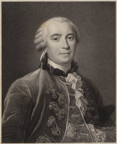 Georges Louis Leclerc by Francois Hubert Drouais